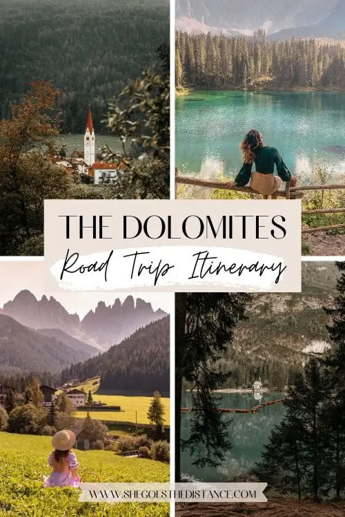 Dolomites Road Trip Itinerary