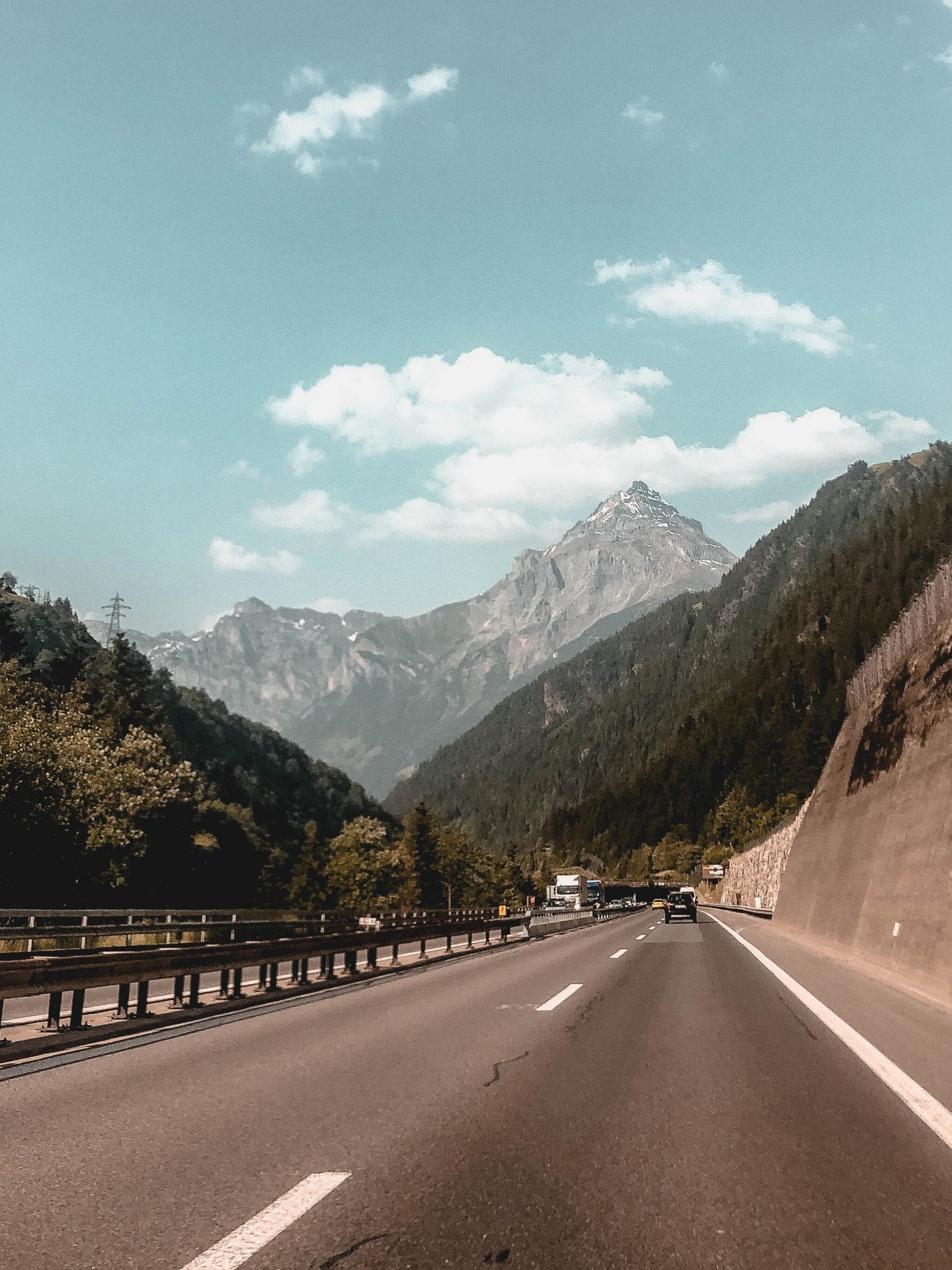 travelling by car in switzerland