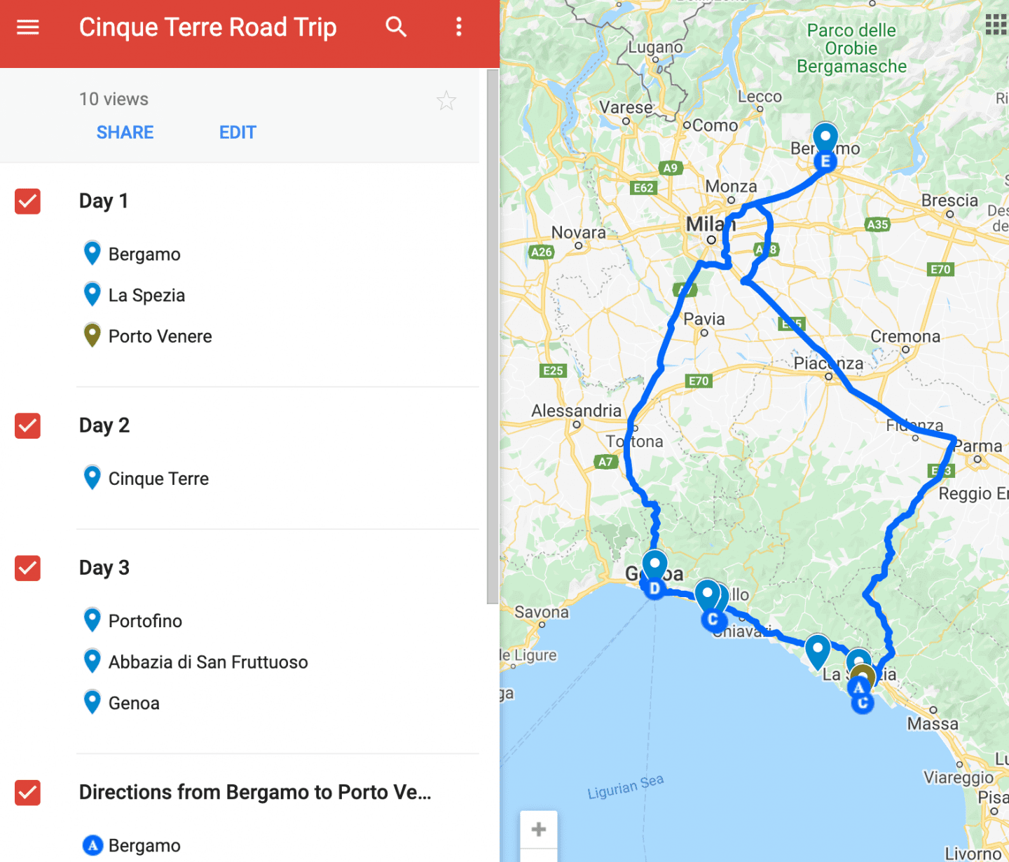 Encouragement Commotion Goat Google Maps Trip Planner: How to Create an Epic Itinerary & Make The Most  of This Tool - She Goes The Distance