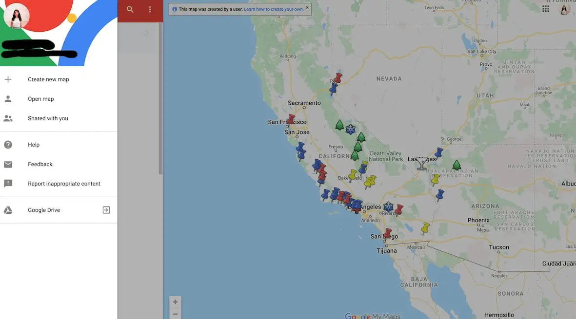 plan trip itinerary map