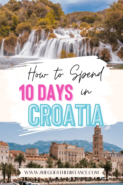 croatia tour planner