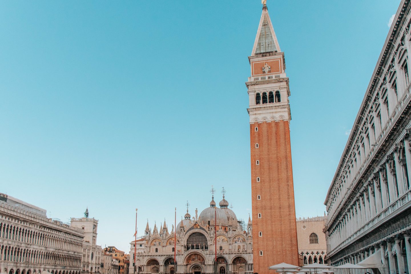 Basilica di San Marco and St. Mark's Bell Tower in Venice