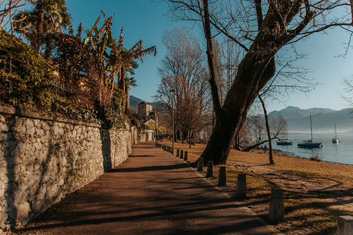 Lungolago along the Lago Maggiore