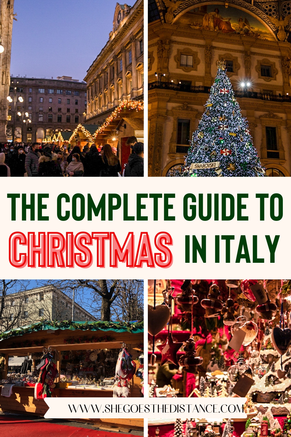 travel to italy over christmas