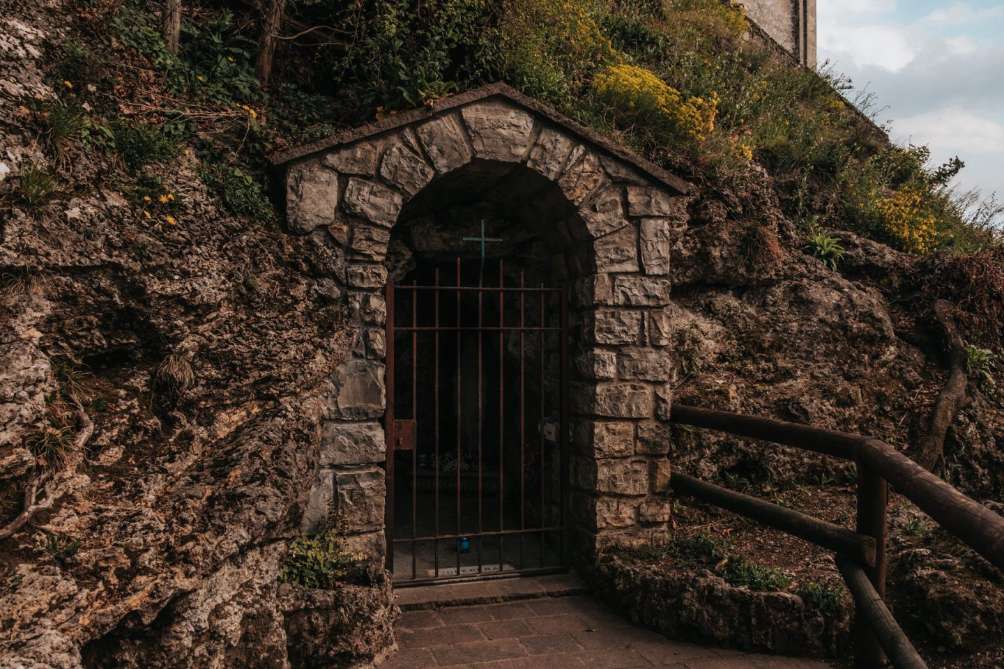 Grotto of the Santuario della Madonna della Ceriola 