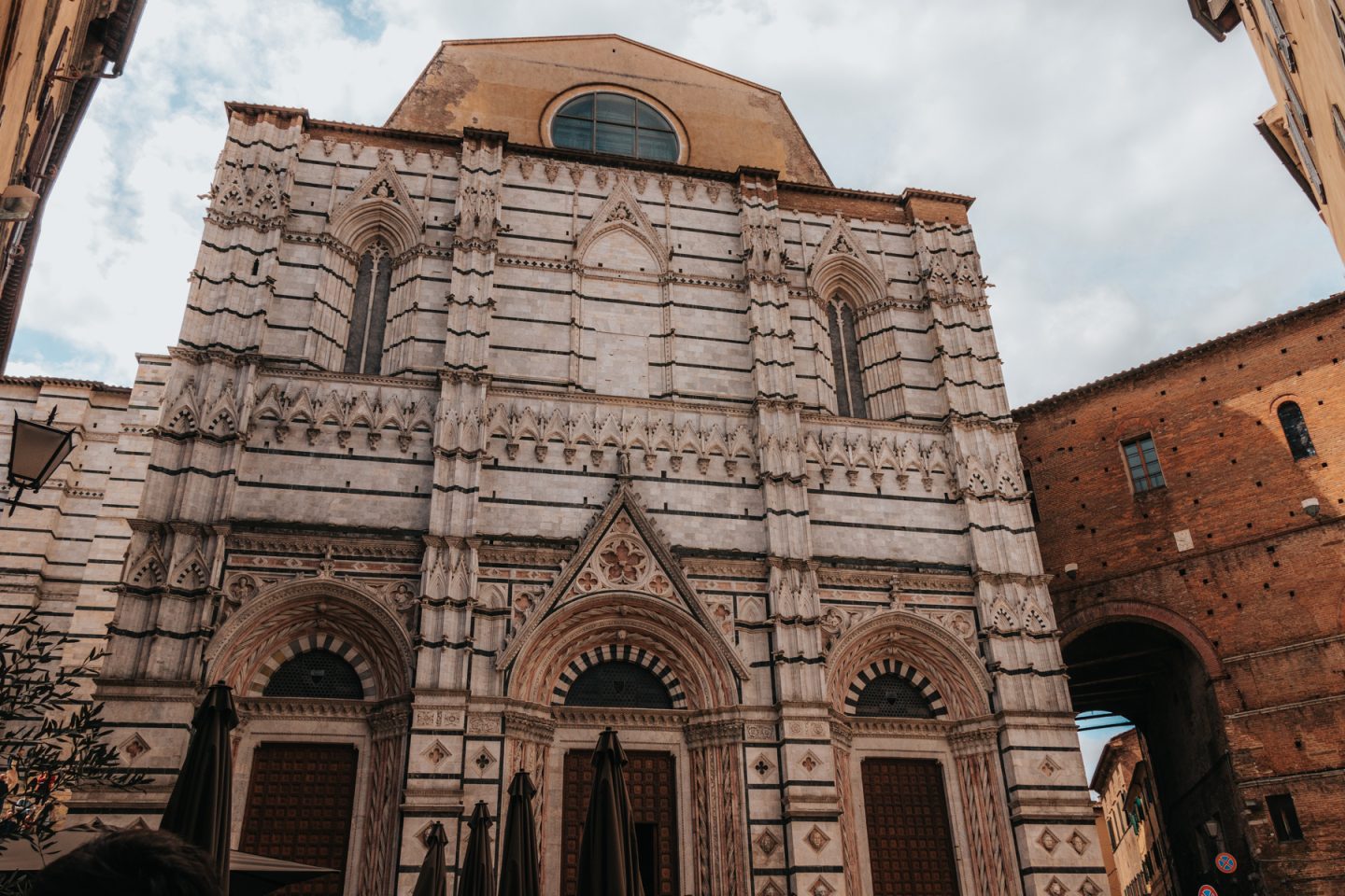 Siena baptistry building